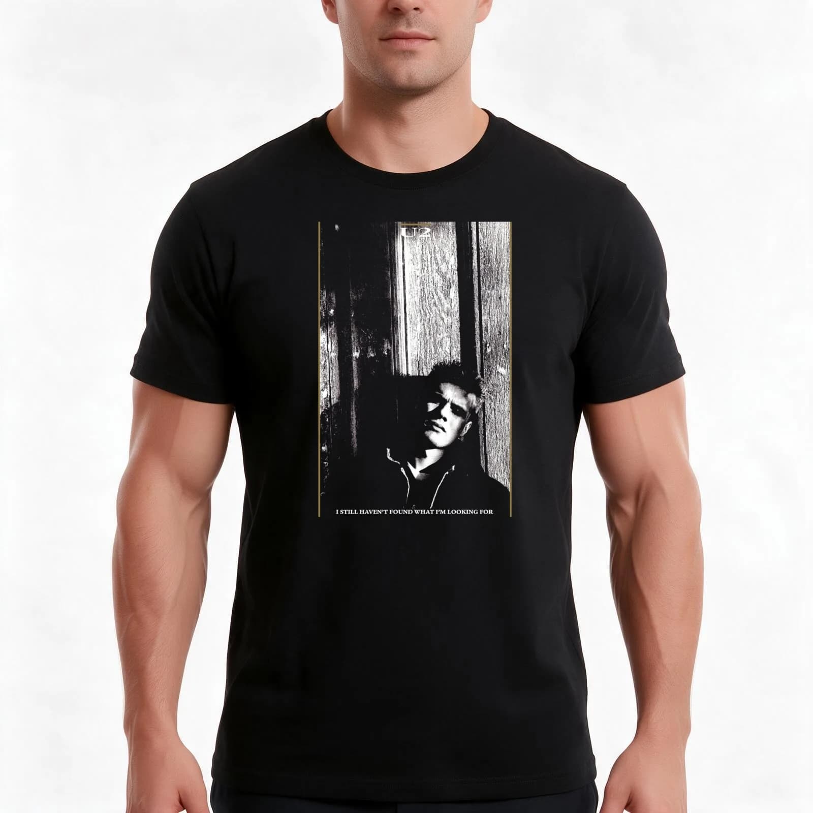 U2 BAND T-Shirt, Summer Casual Cotton Tee, Oversized Streetwear Tops, Vintage Graphic Print, Loose Fit Short Sleeve, 100% Cotton