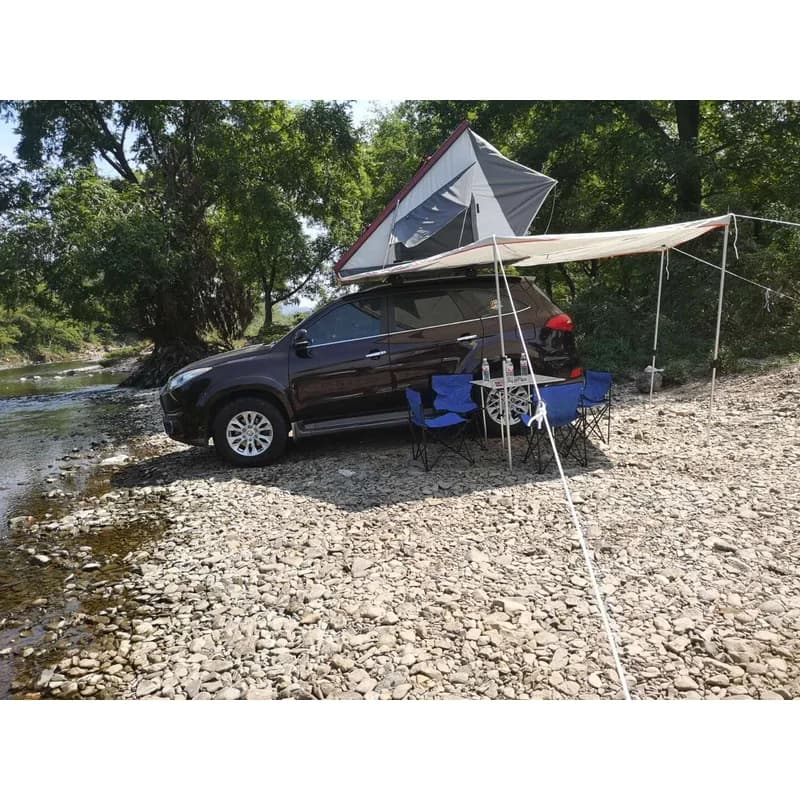 Hot Selling Quick Automatic Opening Factory Make Aluminium Top Tents Hard Roof Toptent