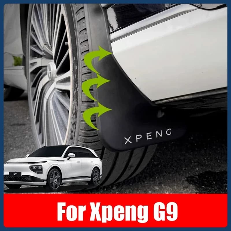 For Xpeng XiaoPeng G9 2022 2023 2024 2025 Mudguards Splash Guards Fender Car Mudflaps Front Rear Car Cover Protecto Accessori