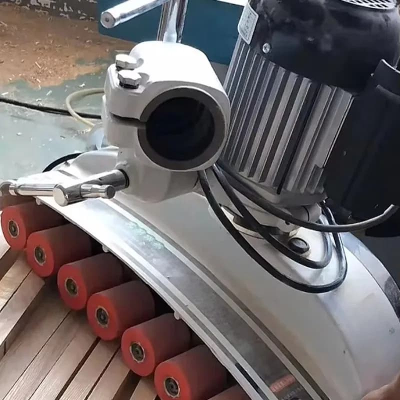 8-Roller Woodworking Power Feeder Machine for Wood Product Processing Line - Roller Drive Feeder System