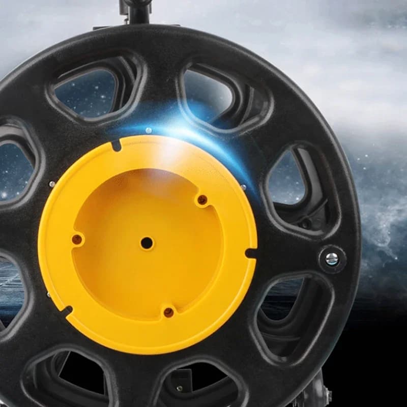 S350A/AB Manual Cable Winding Reel Optical Mobile Fiber Signal Line Power Cord Empty Disk Plastic Light Strip Receive Put Winder