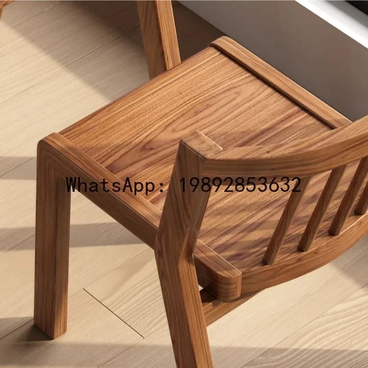 a-16 white ash wood craft two chairs tea table tea table solid wood small combination desk three-piece set