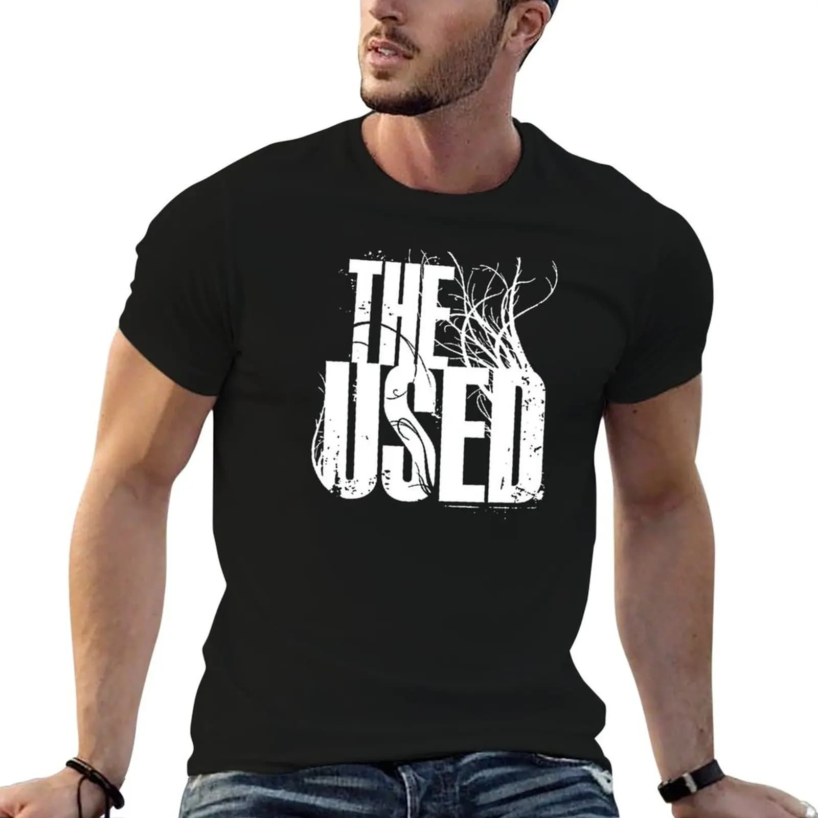 The Used Band T-Shirt Minimalist Casual Short Sleeve Top