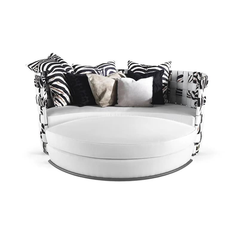 Italian minimalist solid wood lazy sofa chair, light luxury and high-end