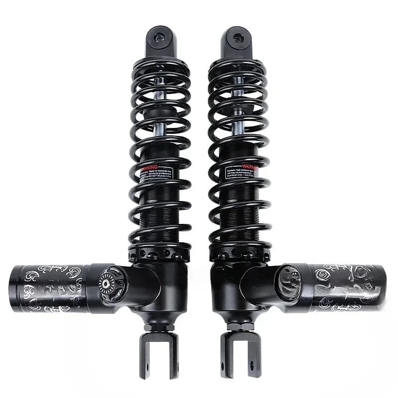 Rear shock absorption for polar core AE4/5i/U2/MZ/M95C/Mmax110p No. 9 dual adjustable shock absorber