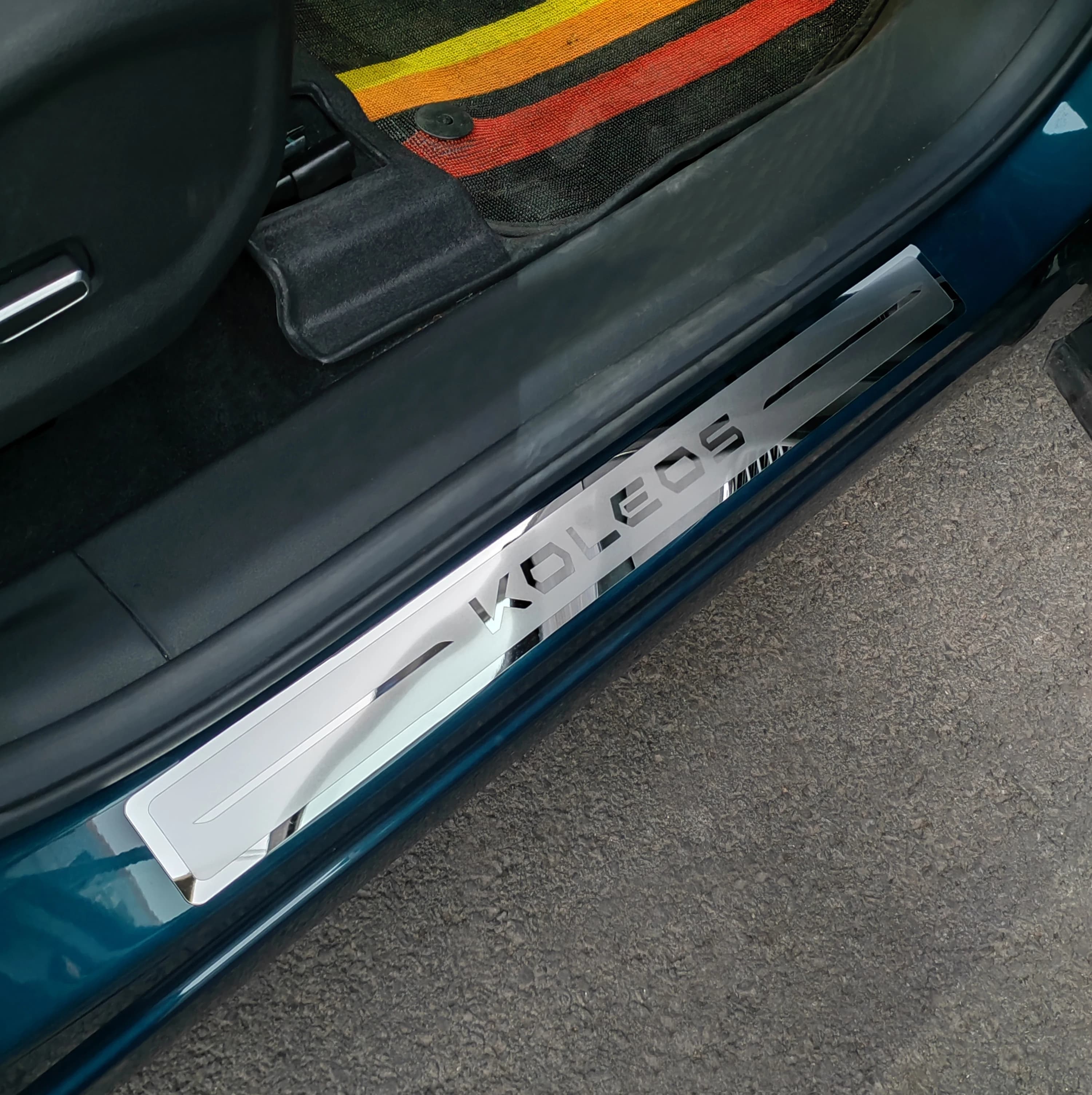 Car Stainless Steel Door Sill Scuff Plate For Renault Grand Koleos 2025-2026