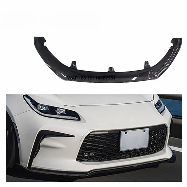 For GR86 ZN8 BRZ ZD8 SILKBLAZE Front Lip Body Kit GR86 ZN8 BRZ ZD8 Carbon Fiber Front Bumper Lip