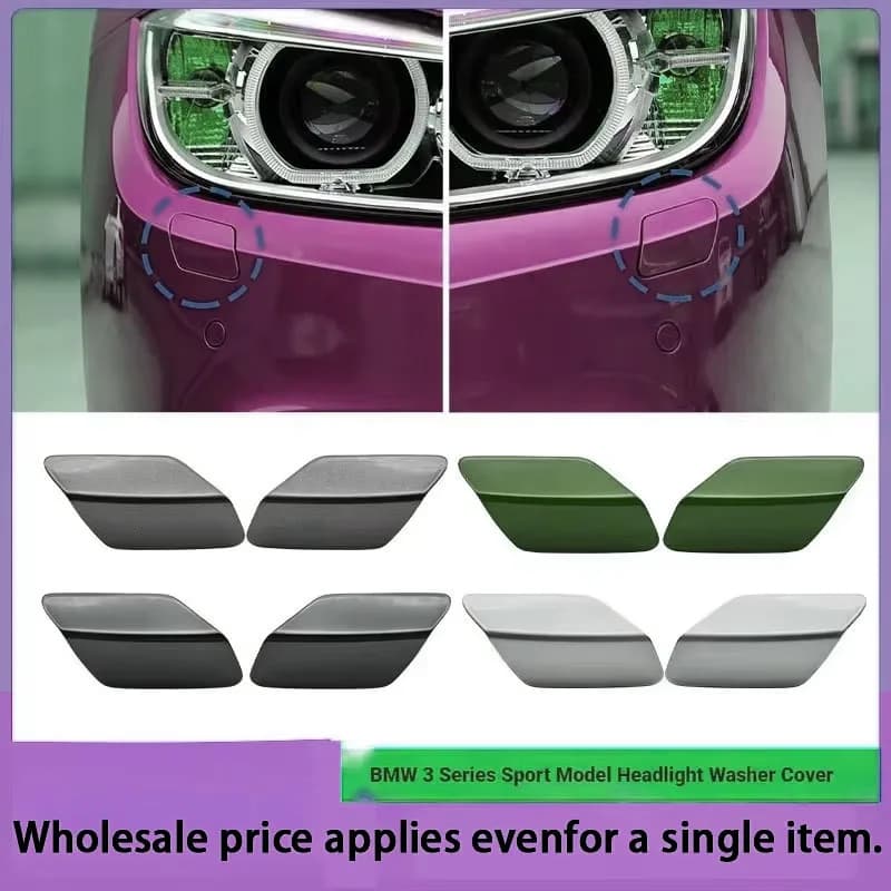 For BMW 3 Series Sports Headlight Water Nozzle Cover F30 F35M Headlight Washing Cover 51118067970