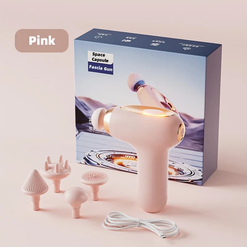 Mini Massage Gun Sports Safety Exercise Rehabilitation Portable Massager Deep Tissue Professional Muscle Fascia Gun