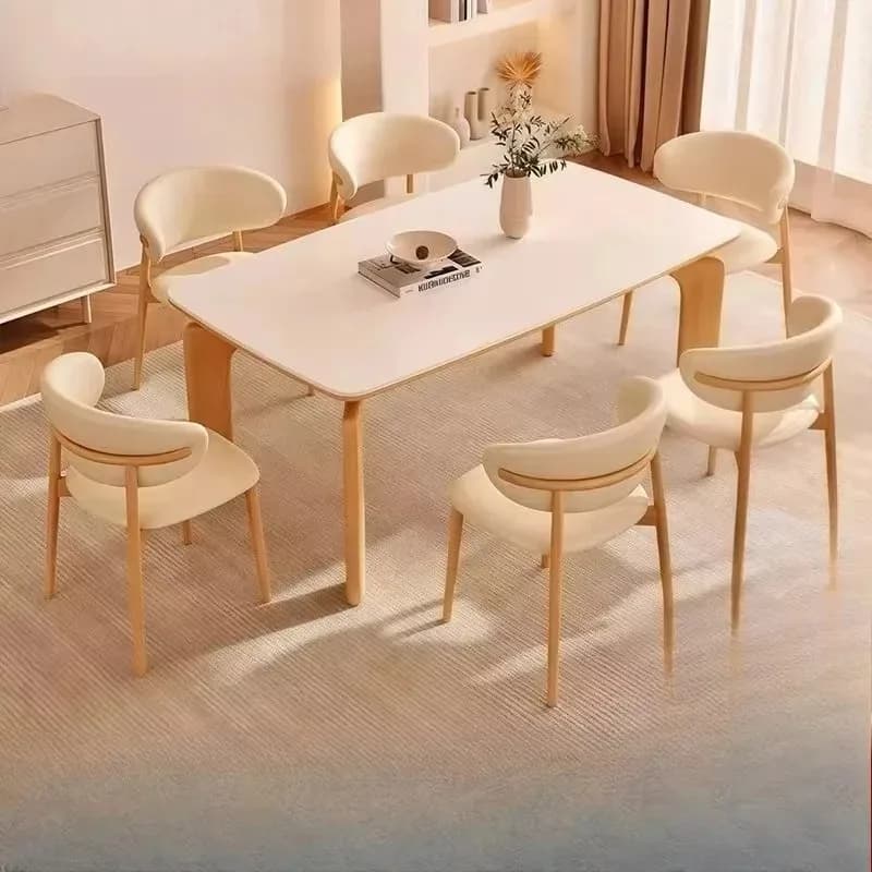 Modern Cheap Dining Tables Design Round Luxury Modern Dining Tables Space Saving Round Tavolo Da Pranzo Furniture For Apartments