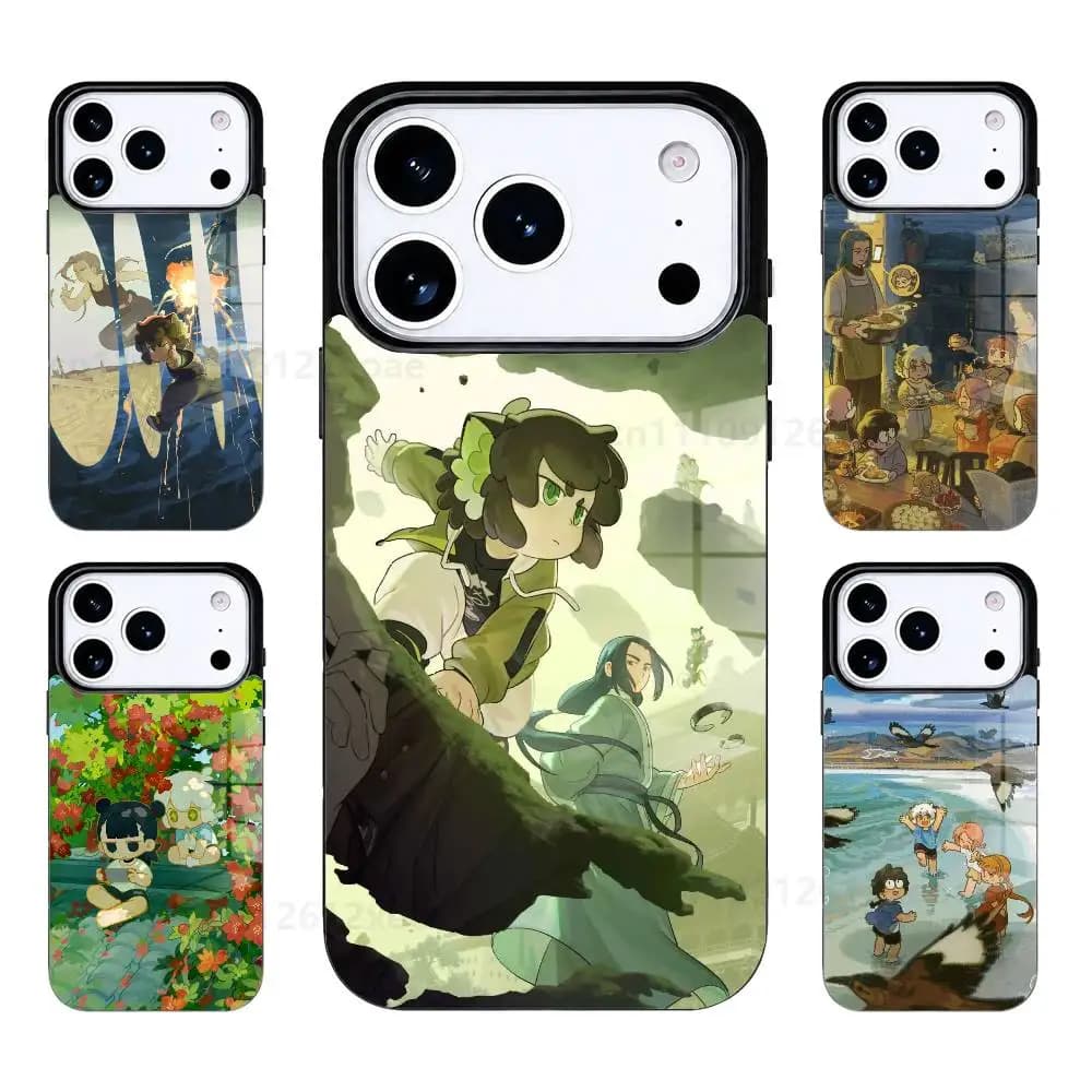 Legend of Luo Xiao Hei Phone Case For iPhone 17 AIR 16  ProMax 15 14 Pro 11 12 13  Magsafes Wireless Charging Cover