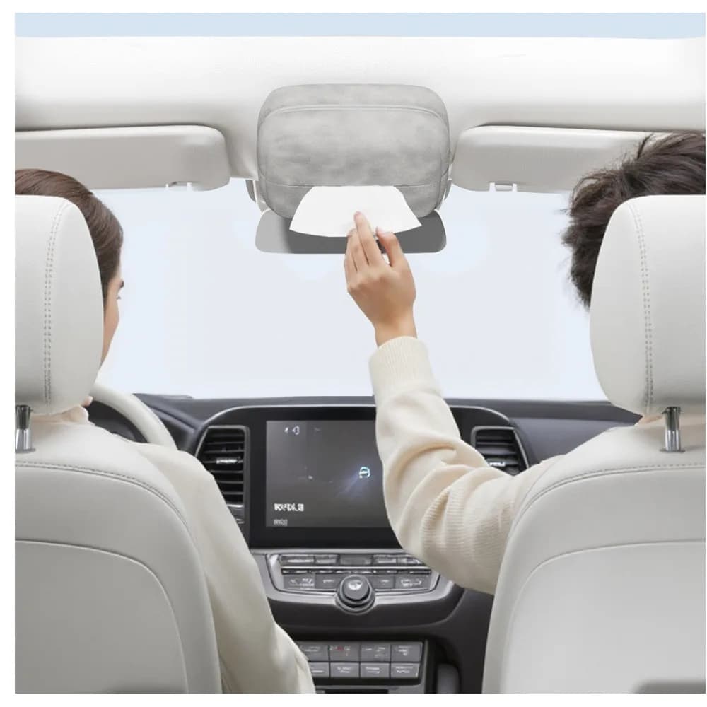 Magnetic Box 2026 New Model High-End Holder Roof Storage Car Tissue Pack