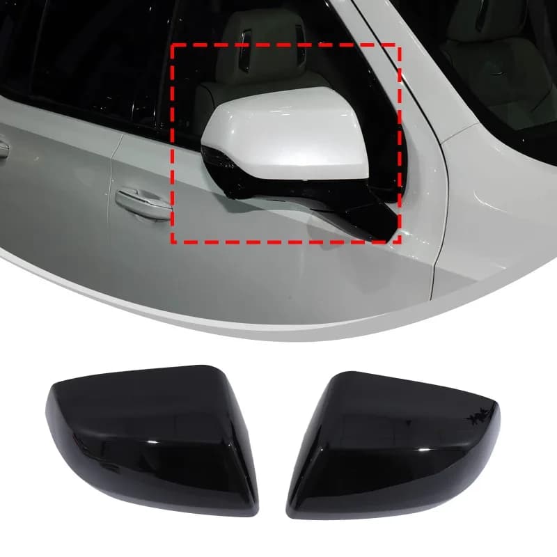 Rearview Mirror Cap Mirror Covers Trim Car Door Mirror Protective Shell Car Accessories For Cadillac Escalade GMT126 2021-2026
