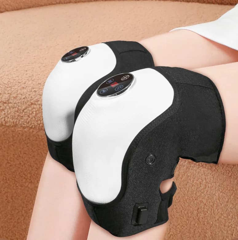 Electric Knee Massager for Leg Physiotherapy Function Effective Joint &Muscle Pain Relief Shoulder Elbow Knee Massager with Heat