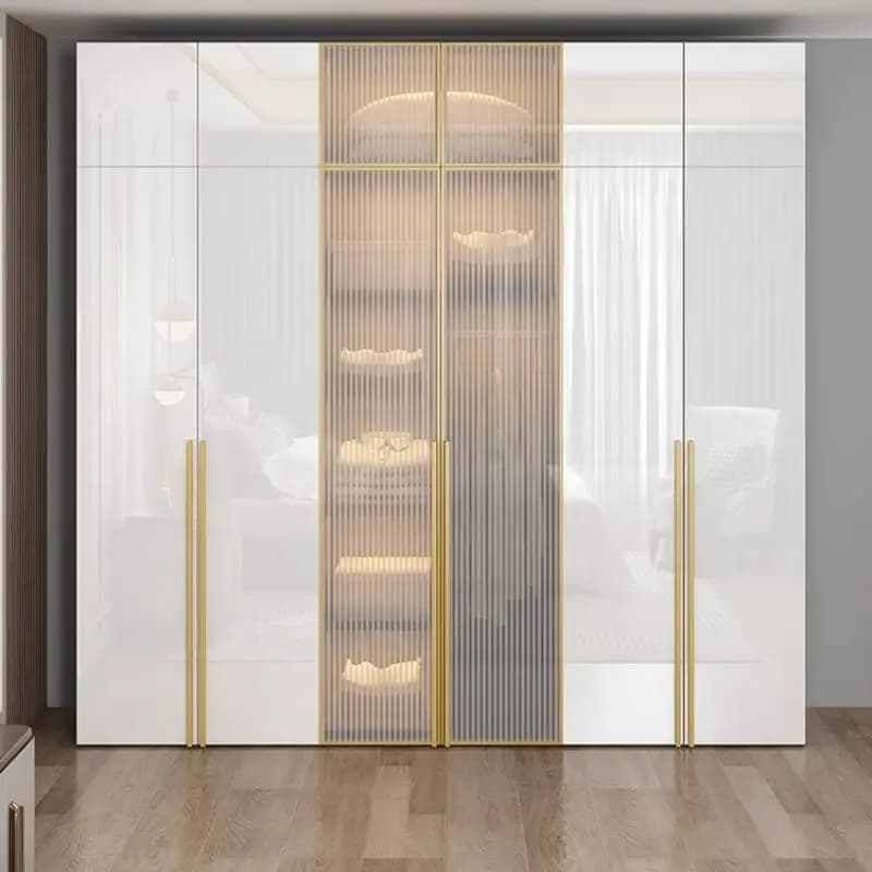 Cleaner Clothes Wardrobe Bedroom Room Toppers Modern Adult House Wardrobe Storage White Stylish Muebles Para Hogar Furniture