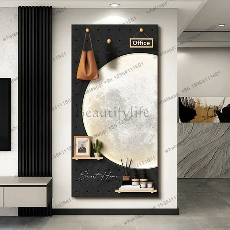 ljyLuxury Garment Coat Racks Space Saving Modern Display Nordic Open Coat Racks Clothes Rail Porte Manteau Living Room Furniture