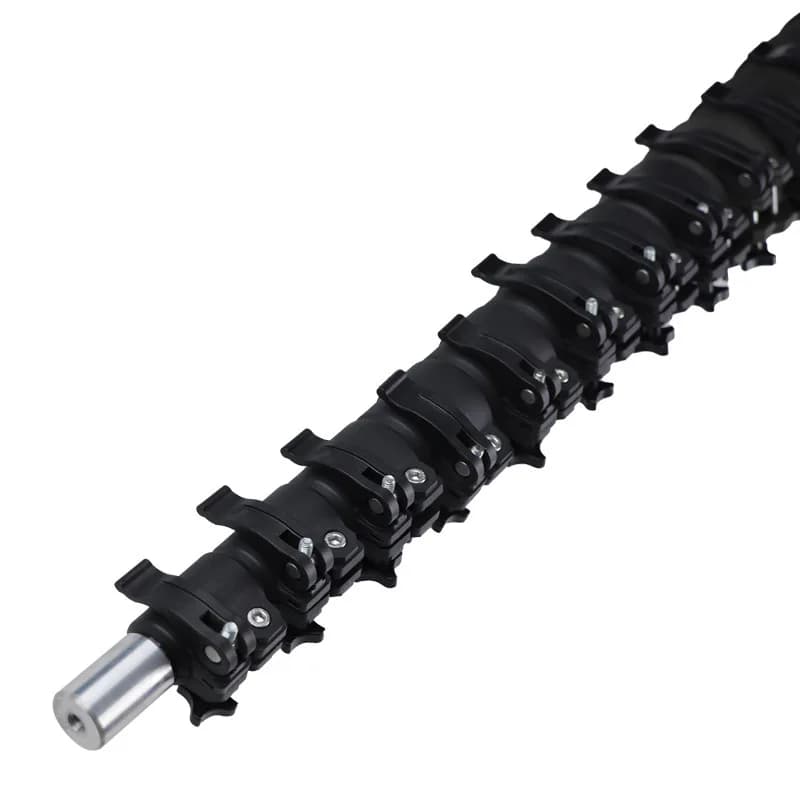 Carbon Fiber Telescopic Extension Pole 7.2m Multi Section Scratch Free 35KG Load Capacity CE Certified for Facade Cleaning
