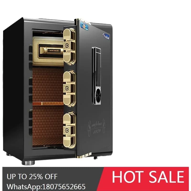 LYN safe household 3C certified small 45/60/80/CM/1m anti-theft all-steel small safe deposit box