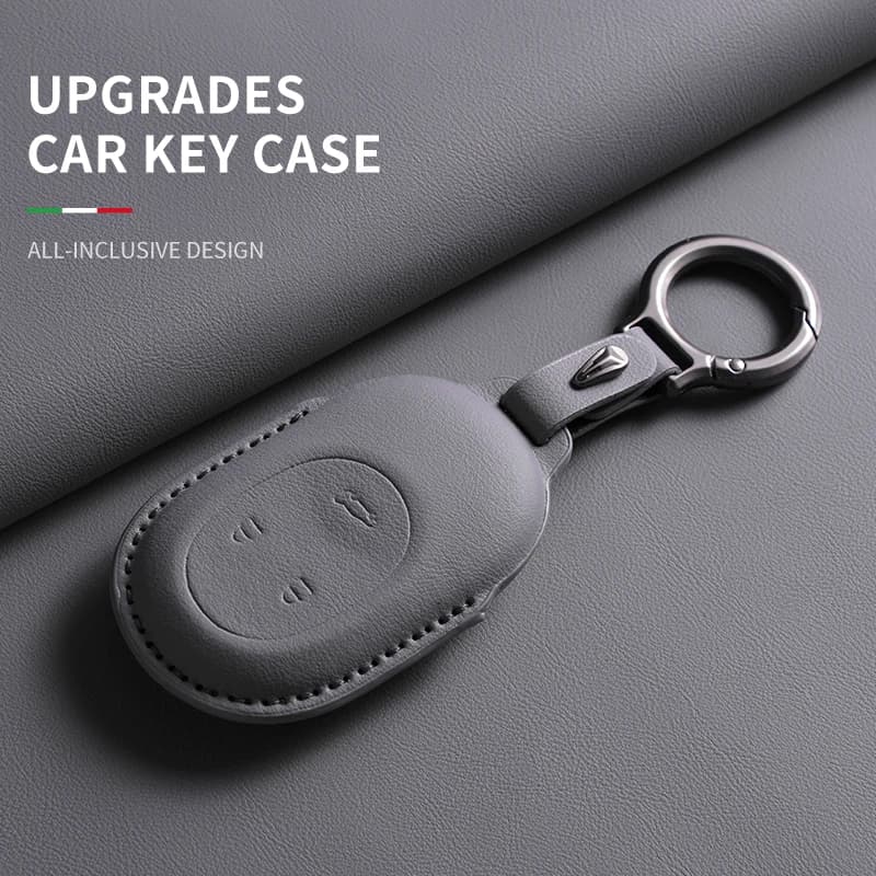 Original Color Car Key Case Cover For NIO ET5T  ET7 EC7 ES6 ES7ET5 Car Smart Remote Key Case Protector Shell Garnish Accessories