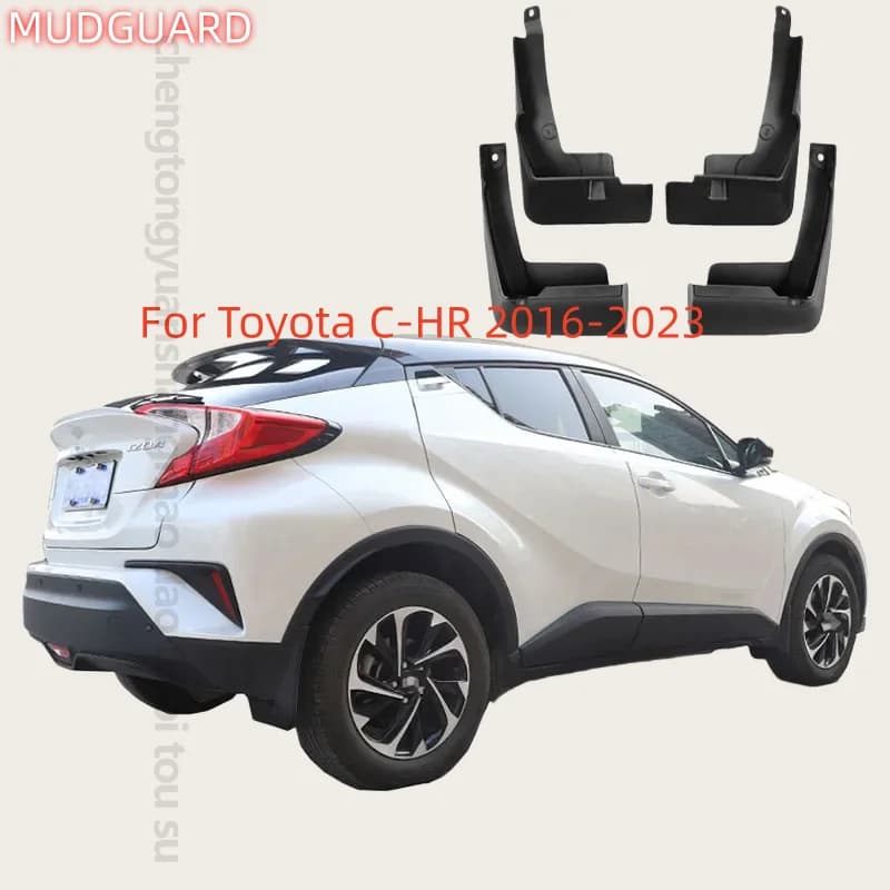 MudFlaps For Toyota C-HR 2016-2023 CHR Mudguards Mud Flaps Splash Guards Front Rear Wheels Fender Car Accessories 4Pcs