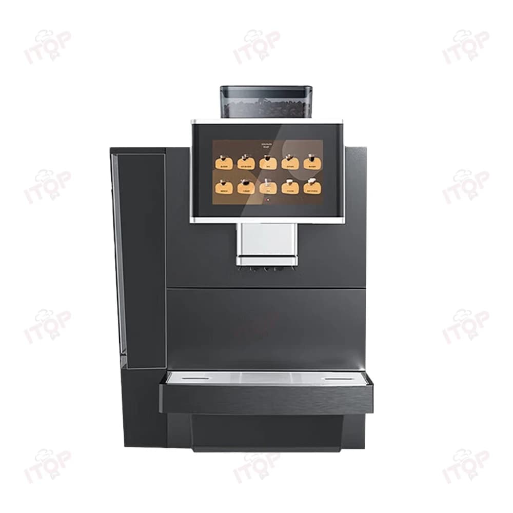 Super Automatic Intelligent Commercial Integrated Large Lcd Screen Professional Coffee Machine