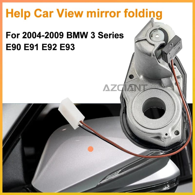 AZGIANT Car Side Wing Mirror Folding module For BMW 3 Series E90 E91 E92 E93 2004-2009 automobil parts accessories Interior part