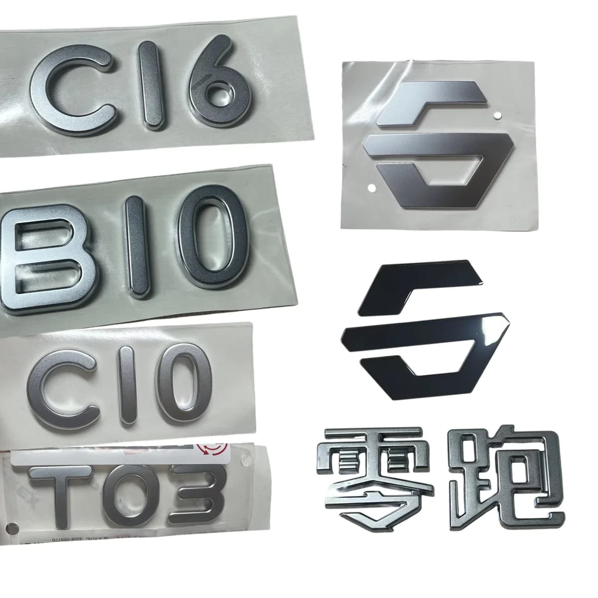Front Rear Grille Emblem Logo Badge For Leapmotor C10 C01 T03 C11 B01 B10 C16 Car Exterior Decoration Accessories