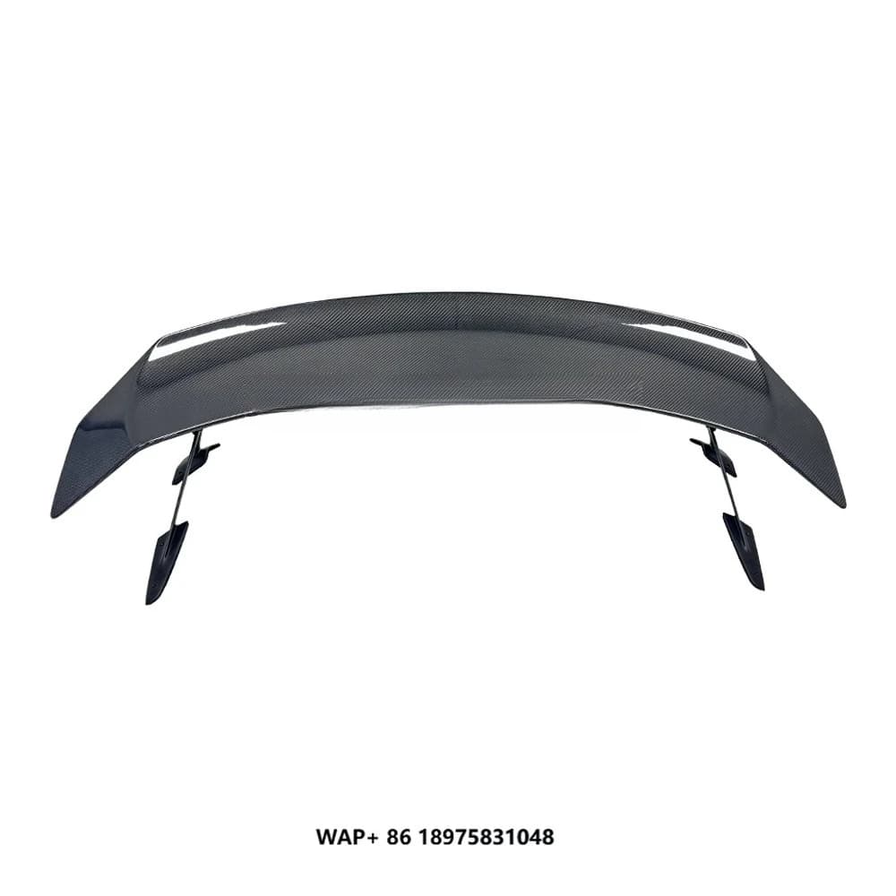 High Quality Dry Carbon Fiber Vol Style Rear Wing for LC500 LC500H Rear Trunk Wing