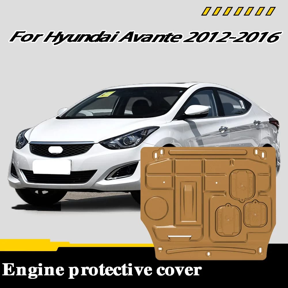 For Hyundai Avante 2012-2016 1.6L Vehicle Specific Splash Resistant High Quality Engine Protection Cover Lower Mudguard