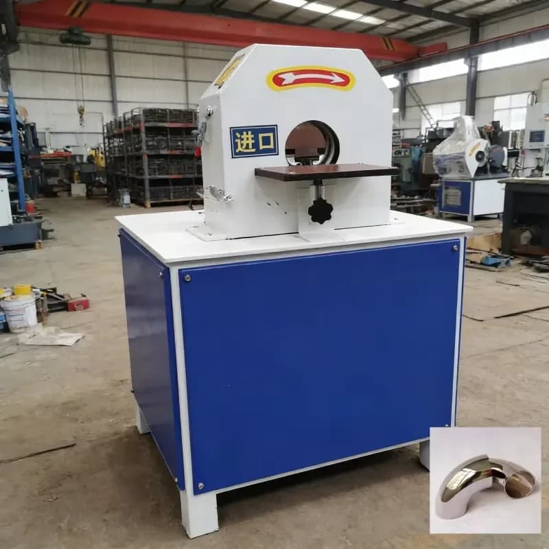 CE Certification Hot Sale Automatic Bend Tube Grinding Polishing Machine Stainless Steel Pipe Belt Sander Machine for Pipe