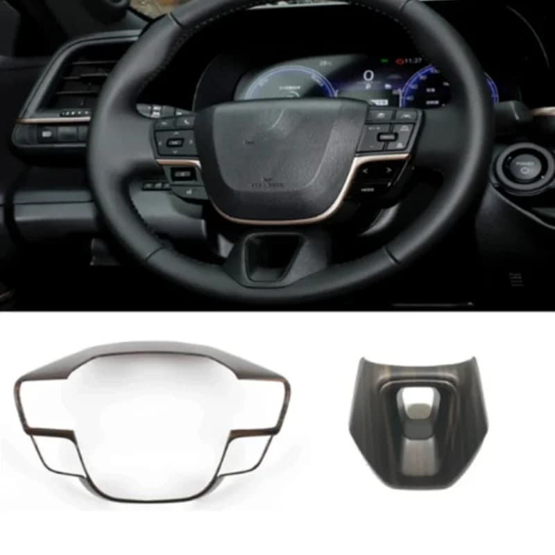 Fit For Toyota Crown Crossover Sport Cross 2023 2024 LHD Interior Accessories Steering wheel trim frame