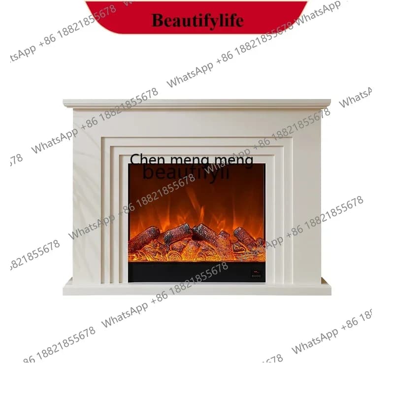 D178 H French fireplace TV cabinet integrated living room decoration simulation flame ambient light