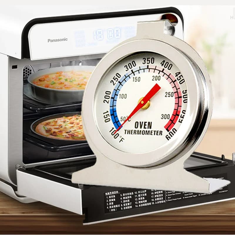 High Quality Stainless Steel Oven Cooker Kitchen Thermometer Temperature Gauge 300ºC