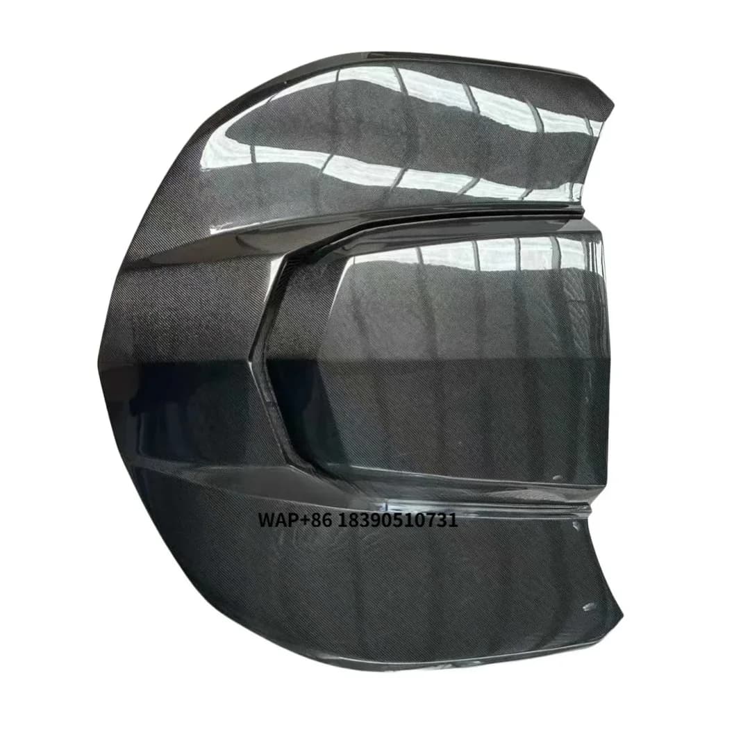 ZLE Style Carbon Fiber Hood Bonnet for Camaro 2016-2023 New Condition Engine Bonnet with Vents Including Bolts Screws