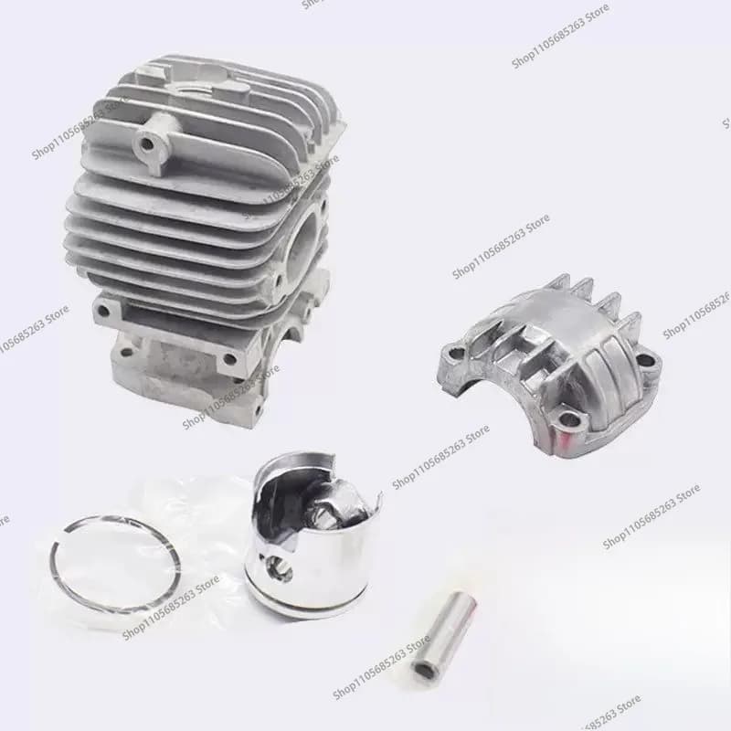 Small chain saw cylinder assembly 12 inch bamboo saw logging saw accessories cylinder liner cylinder head piston assembly