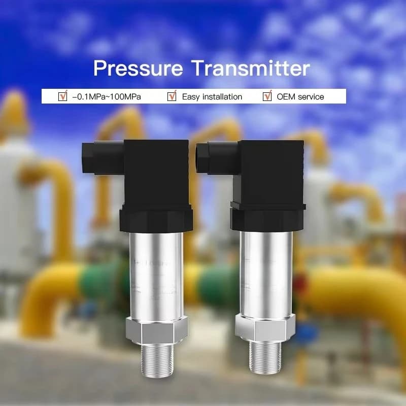 GPT200 0-100Bar 4-20mA Pressure Transmitter M20×1.5 316L SS for Hydraulic Water Air