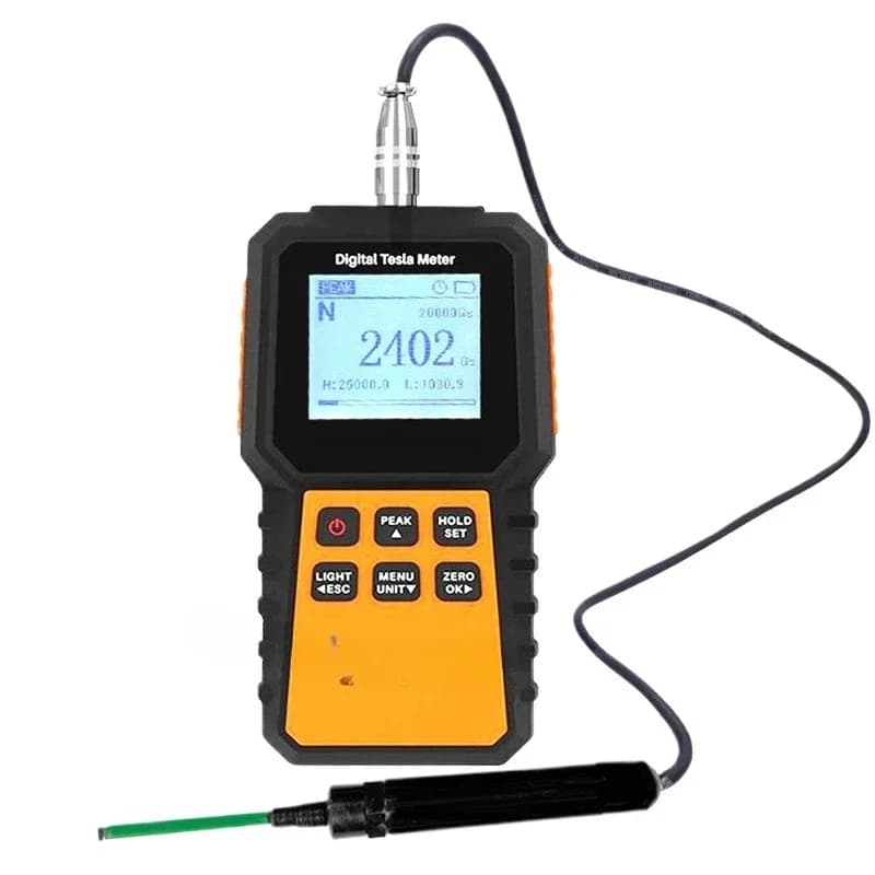 Digital Gaussian Meter YHT821 Magnetic Field Tester Magnetic Strength Tester Handheld Tesla Meter
