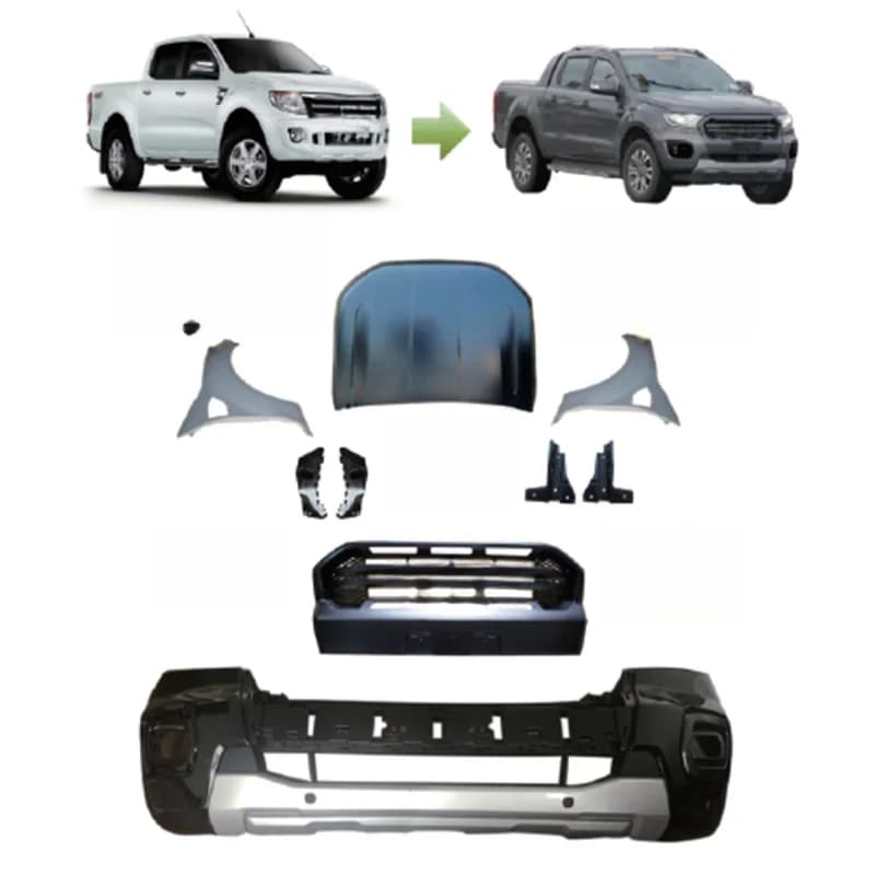 Hot Sale Auto Body Kit T6 To T8 Off-Road Exterior Upgrade Modification Accessories