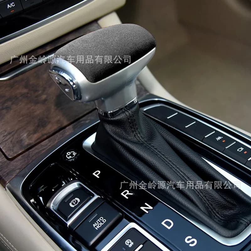 For Trumpchi Gear Handle Shell GA8 GS7 GS8 Suede Leather Gear Handle Protective Cover Interior Modification Accessories
