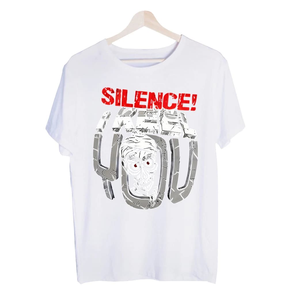 Men's Skull with Headphones Graphic Tee, Short Sleeve Crew Neck T-Shirt for Casual Streetwear and Everyday Wear