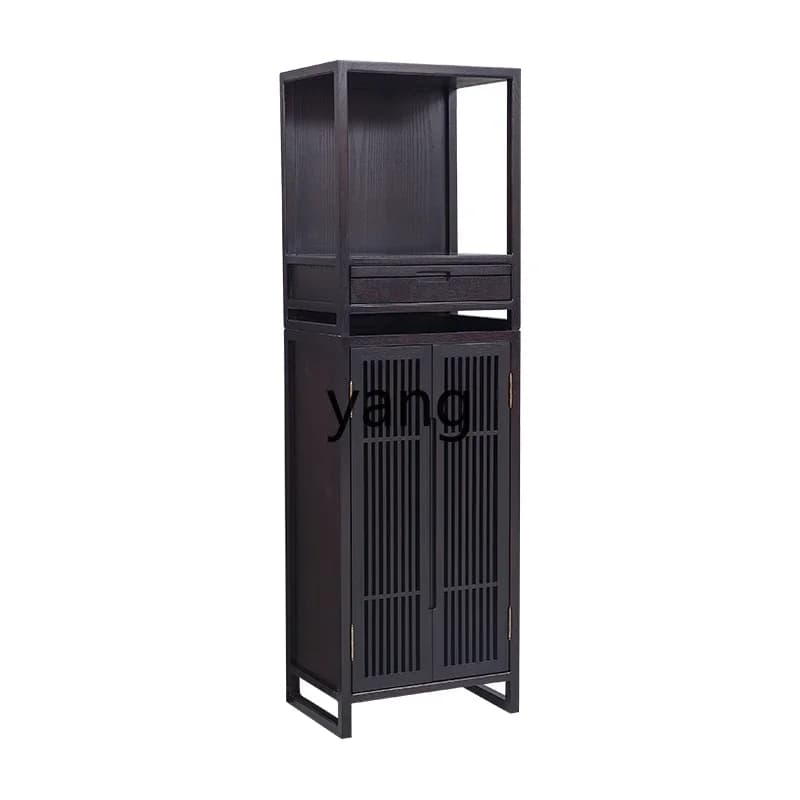 CX New Chinese Style Solid Wood Buddha Niche Home Zen Living Room Clothes Closet Modern Altar Altar