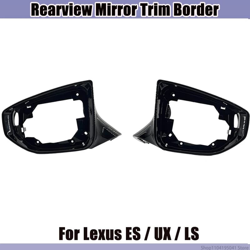 Rearview Mirror Frame Trim / Inner Shell Bezel for Lexus ES / UX / LS, Side Mirror Border Cover, Car Exterior Accessories