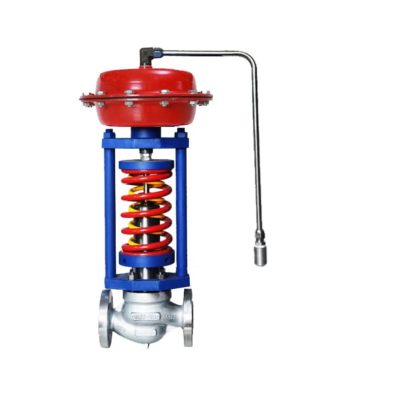 End Stainless Steel 304 316 High Temperature Self Actuated Pressure Control Valve