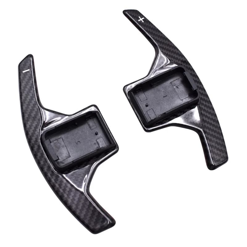 Replacement Real Carbon Fiber Steering Wheel Extended Paddle Shift For Nissan 2017-2021 GTR R35