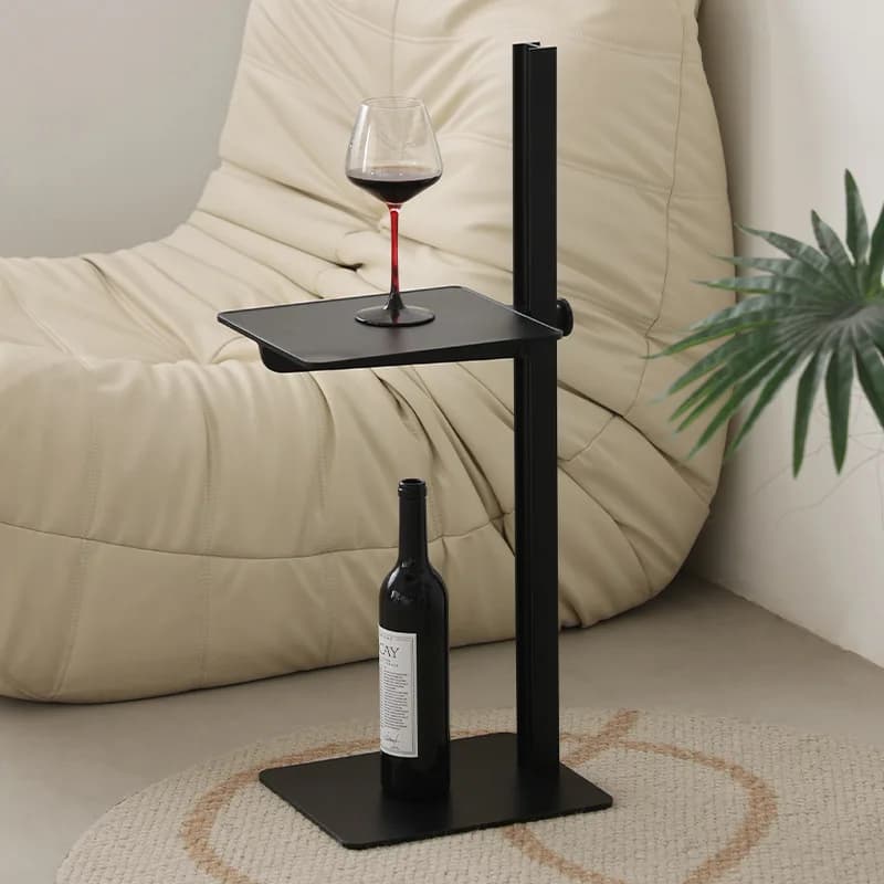 Creative Sofa Liftable Side Table Corner Table Instagram-Worthy Compact Space Wrought Iron Minimalist Small Side Table