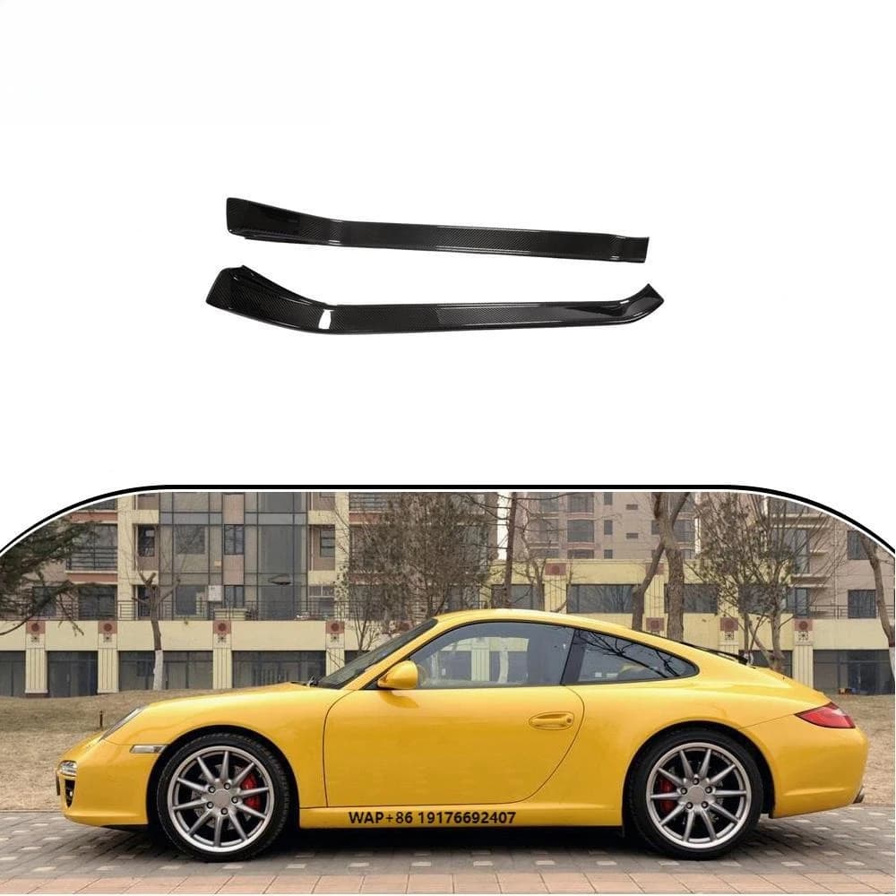 Dry Carbon Fiber 997 911 Door Sill Cover Trims forPorsche Carrera S 4S Turbo S GT2 GT3 Targa 4S 2005-2011