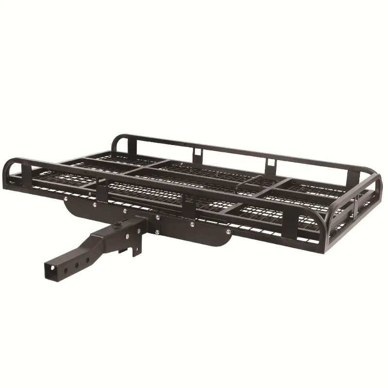 Heavy Duty Wheelchair Carrier with Foldable Ramp for 2 Inch Hitch Receiver on Trucks SUVs and Vans