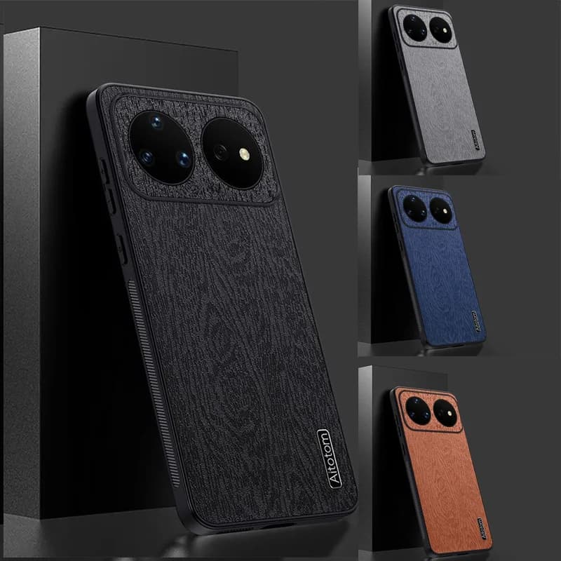 Luxury Leather Case For Huawei Nova 16 Pro 16Ultra Back Cover Wood Texture Full Protection Cover Hard Case For Huawei Nova 16