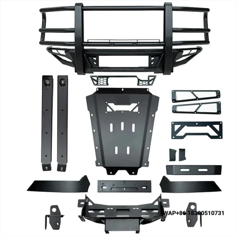 For Ram Bull Bar Front Bumper Metal Bar - Enhanced Protection, Scratch-Resistant, Sturdy, Attractive & Safe Guard