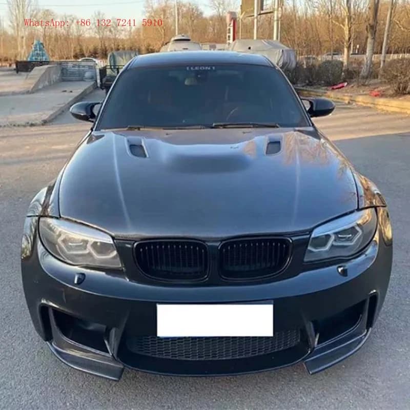 Best Seller carbon fiber hood suitable for  E82 1M E87 M3, tested and verified on actual vehicles